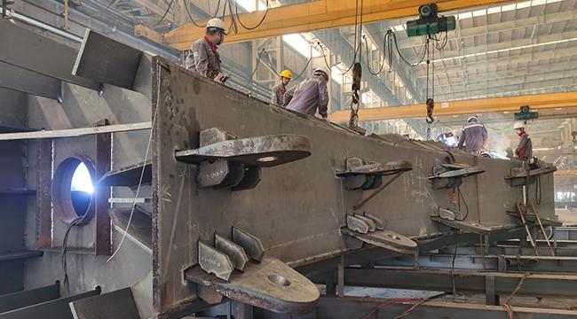 Steel structure processing contracting business